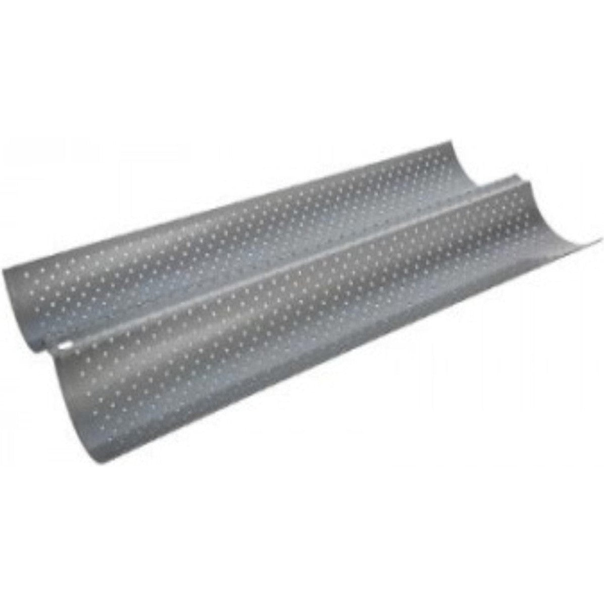Stokbroodmal 5five Zilverkleurig Aluminium Verchroomd 38 x 16 cm