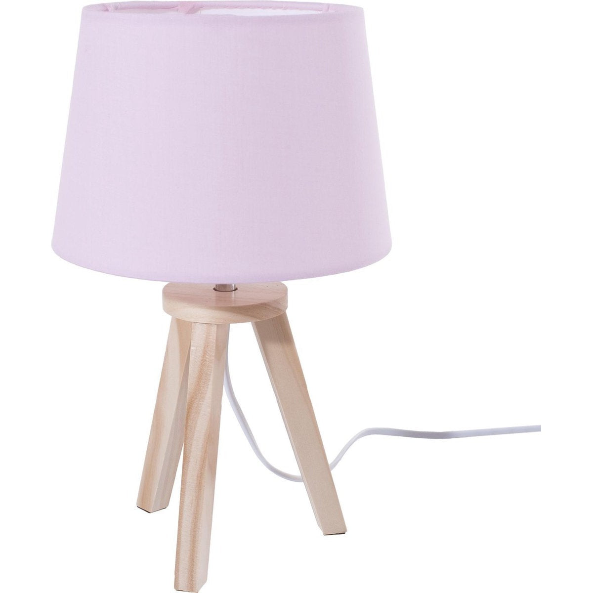 Tafellamp - 3 Poten - Roze - 25W