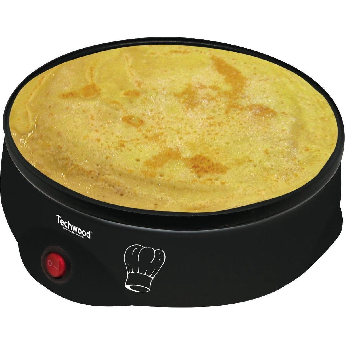 Techwood TCP700 - Pannenkoekenmaker - Crêpe maker - Ø 25 cm