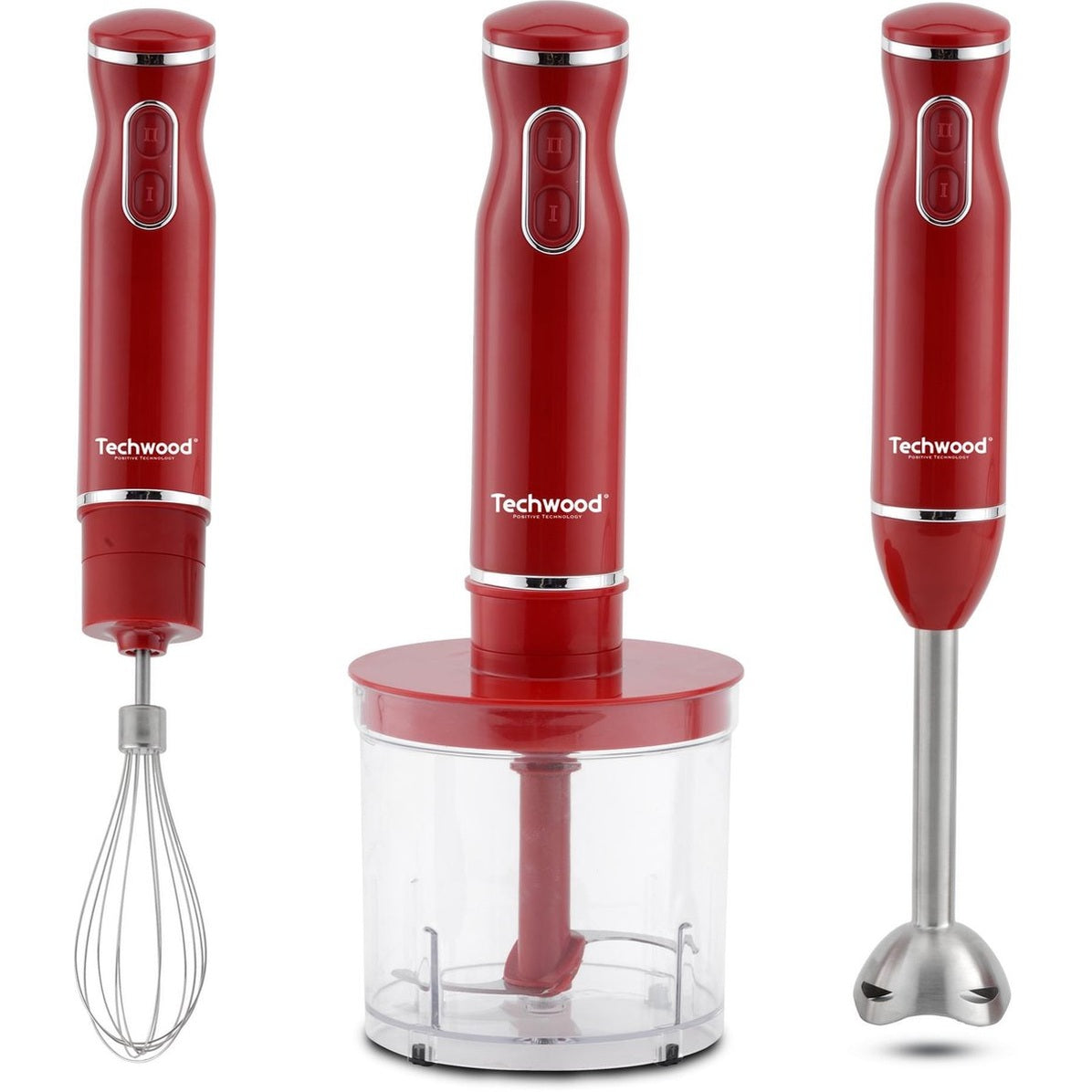 Techwood TMS9605 - Staafmixerset - 3-in-1