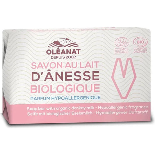 Zeep met hypoallergene ezelinnenmelk BIO - 100 g - (1st.) - M