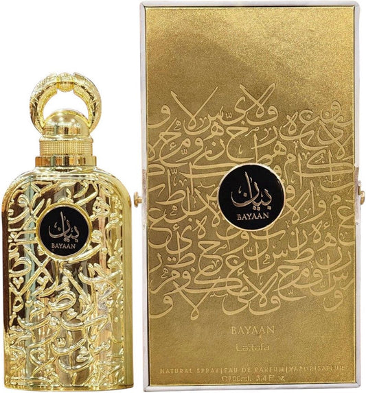 Lattafa Bayaan Eau de Parfum 100ml – Eleganter Damenduft mit floralen & orientalischen Noten – Lang anhaltend & luxuriös