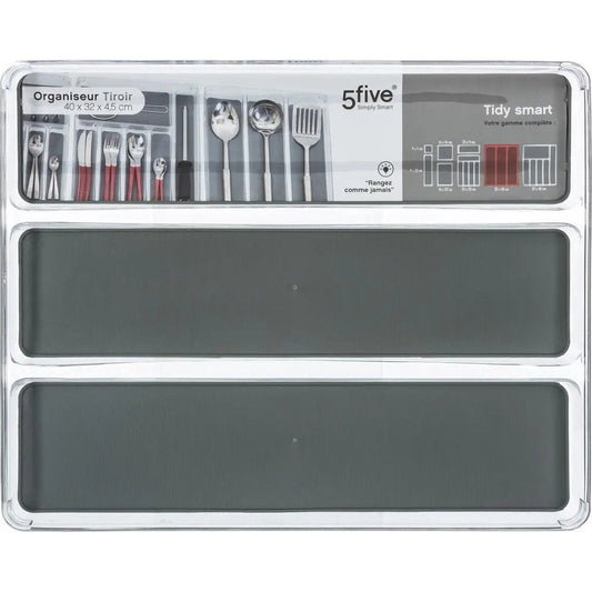 5Five Bestekbak anti-slip inzet 3-vaks