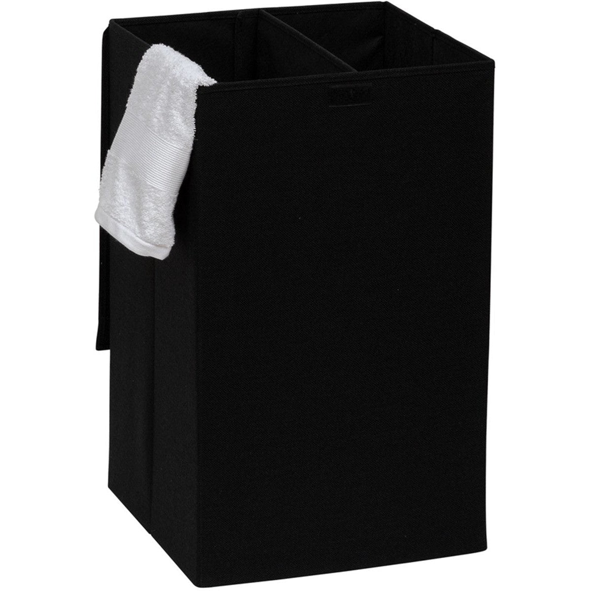 5Five Eureka sorteer wasmand - 74 liter - beige - 37 x 37 x 60 cm - MDF/Polyester stof - met afsluitklep