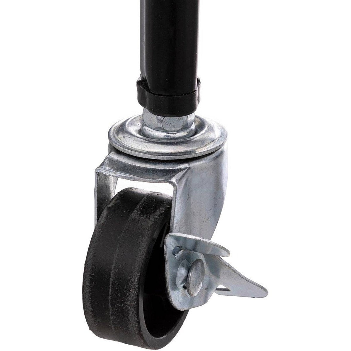 5Five Keukentrolley/kast - zwart - metaal - 78 x 44 x 32 cm - 3 niveaus - draadmanden