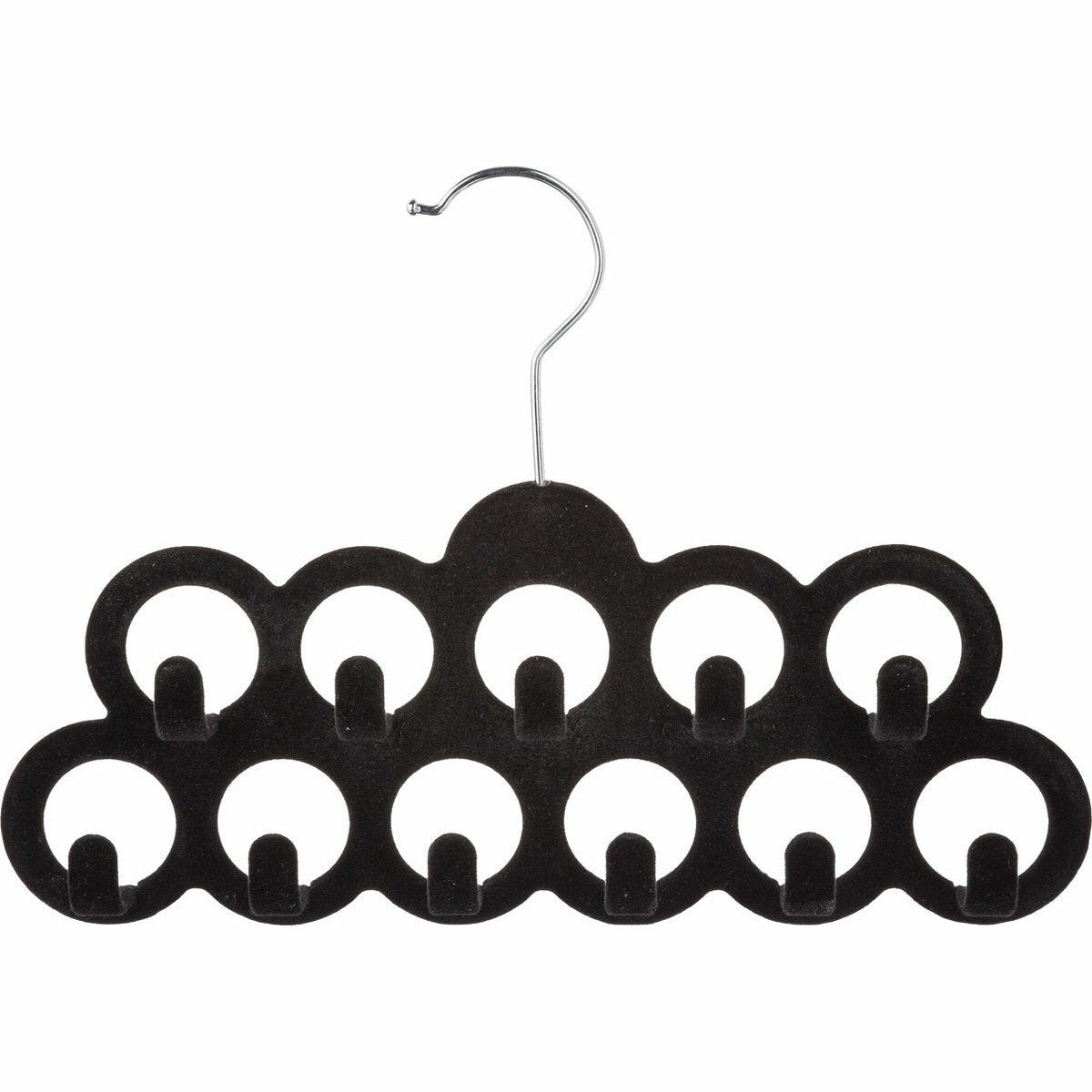 5Five Kledinghanger - 11 ophanghaakjes - kunststof - voor riemen en stropdassen - riemenhouder