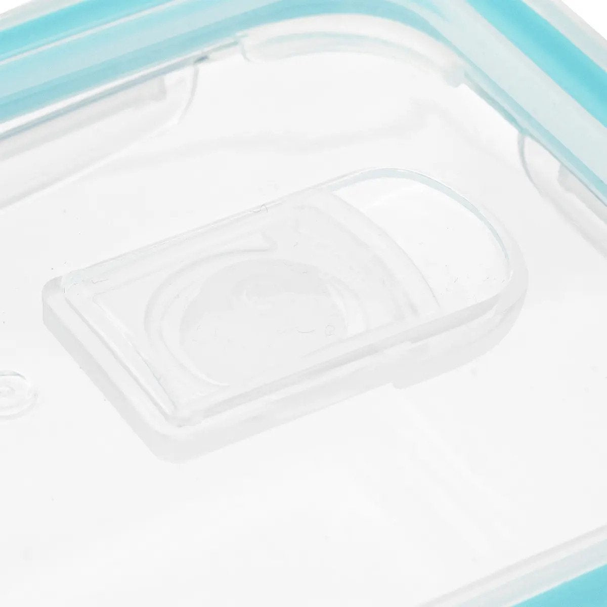 5Five Vershoudbakje met deksel - 2x - glas - luchtdicht - met clips - 17 x 11 x 6 - 540 ml - MODESTNOVA