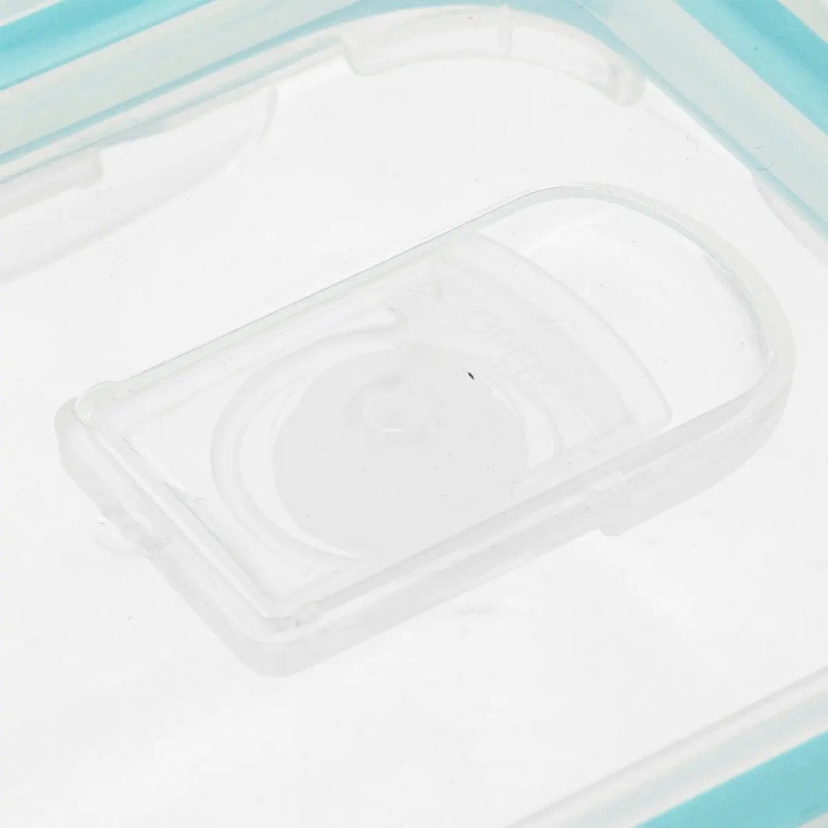 5Five Vershoudbakje met deksel - 3x - glas - luchtdicht - met clips - 14 x 10 x 5 cm - 330 ml - MODESTNOVA