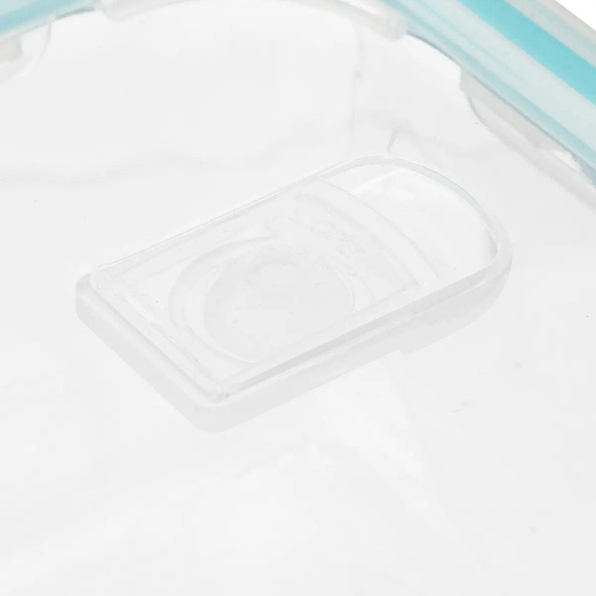 5Five Vershoudbakje met deksel - glas - luchtdicht - met clips - 21 x 15 x 7 cm - 1180 ml