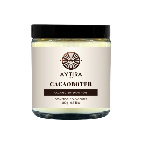 AYTIRA Cacaoboter 100 g – 100% puur & natuurlijk | Voor huid- & haarverzorging - MODESTNOVA