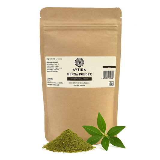 AYTIRA Henna Poeder 250 g – 100% puur & natuurlijk | Plantaardige haar- & lichaamsverzorging - MODESTNOVA