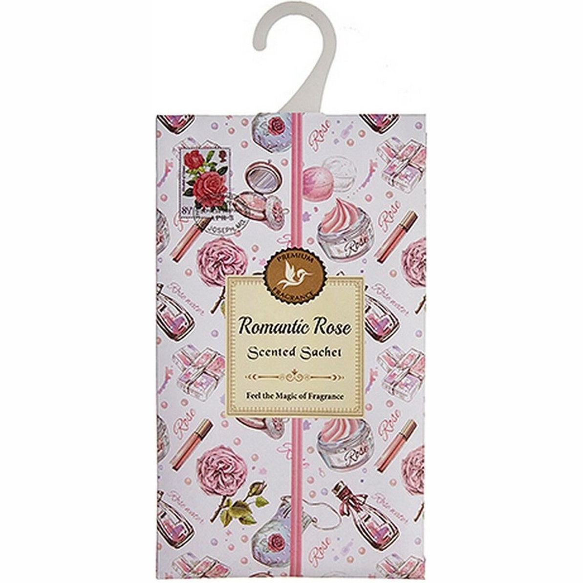 Acorde - Geurzakjes - Kledingkast - Luchtverfrisser - Toilet - Stofzuiger - Roze bloemen - 1 stuk