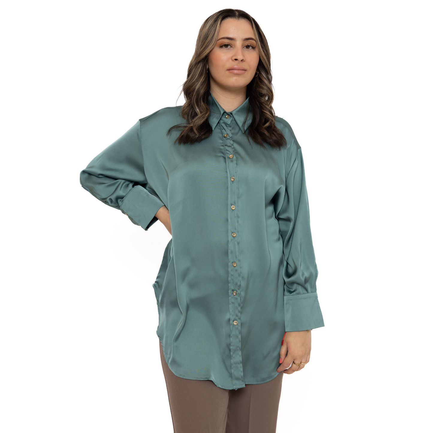 Alice Blouse - Turqouise - MODESTNOVA