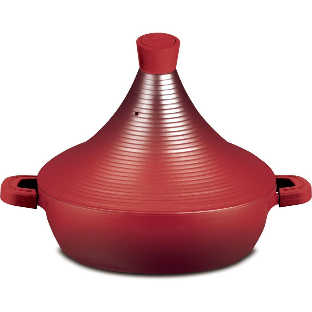 Aluminium tajine Marrakesh- geschikt voor inductie en meer- Rood Ø 28 cm