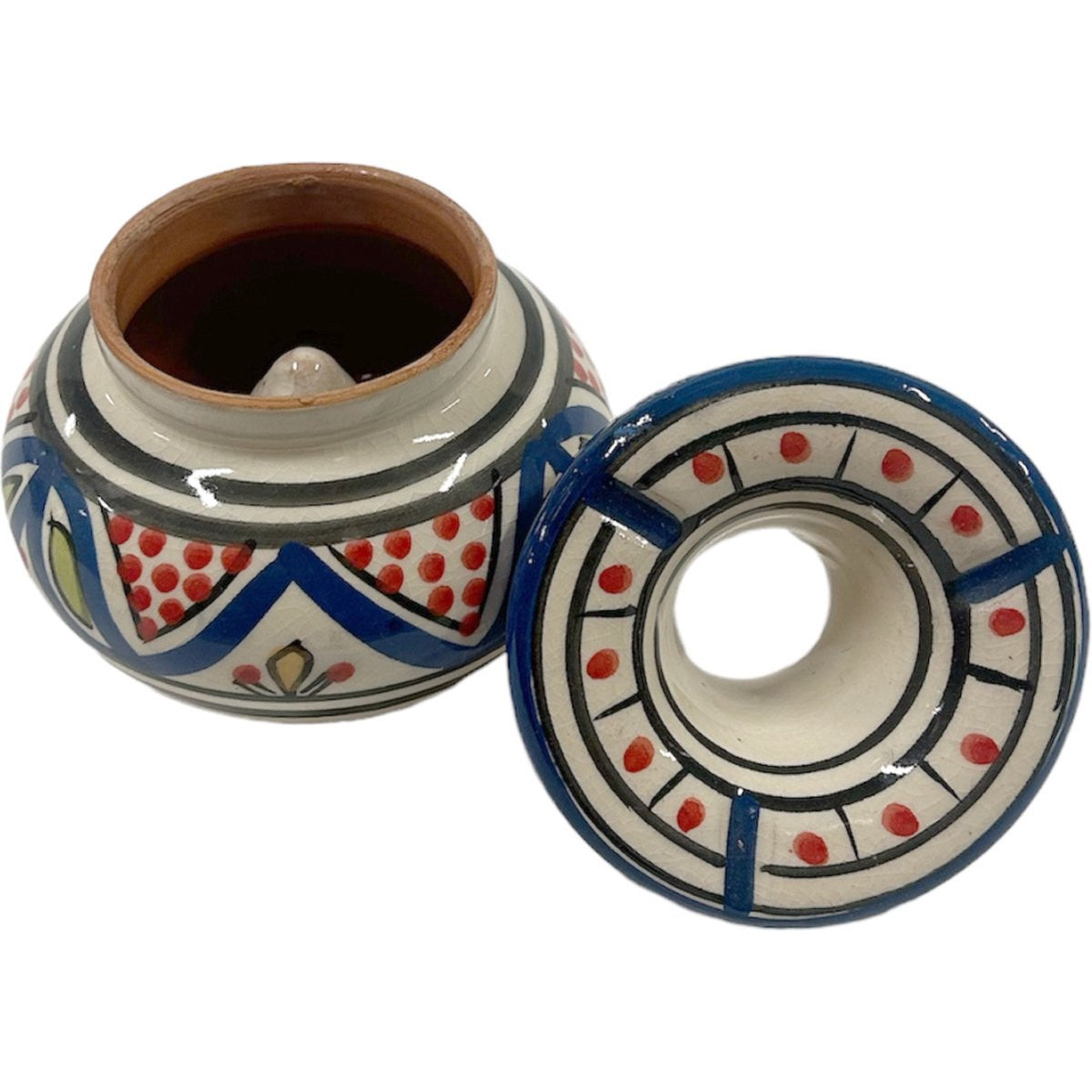 Anti-geur winddichte kereamische Asbak - voor Binnen en Buiten Tafelasbak, Winddicht - Terrasasbak