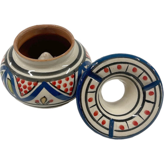 Anti-geur winddichte kereamische Asbak - voor Binnen en Buiten Tafelasbak, Winddicht - Terrasasbak