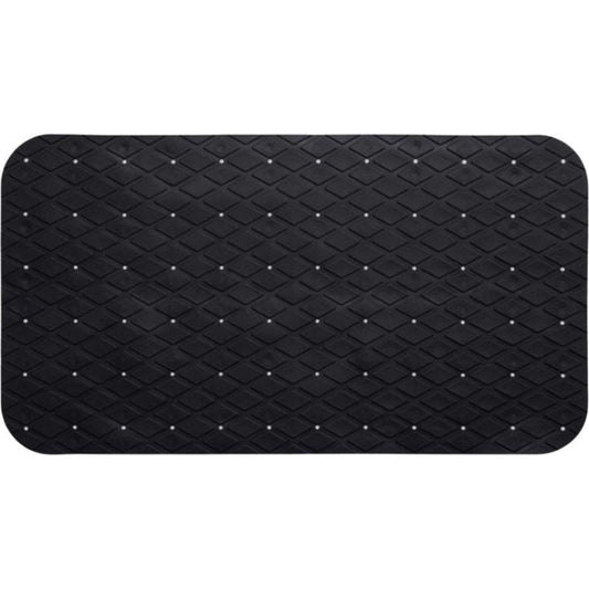Antislipmat zwart 69x39 cm - Douchemat douche - Badmat antislip bad