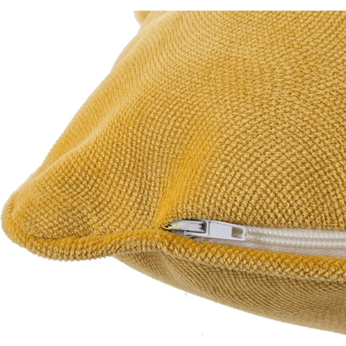 Atmosphera Bank/sierkussens Sophia - 2x stuks - 30 x 50 cm - polyester met rits