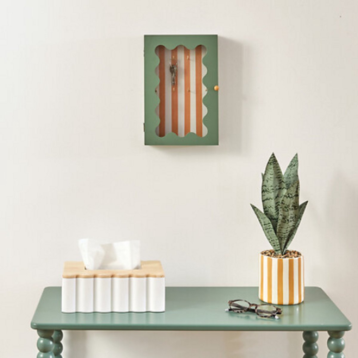 Atmosphera Chéri Sleutelkastje - 20x7x30cm - Multi - MODESTNOVA