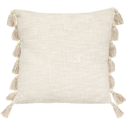 Atmosphera Créateur d'intérieur - Kussen - Gypsy - Ivoorwit - 50x50 cm