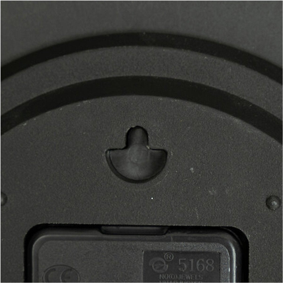 Atmosphera Doris Klok - zwart / goud - 30 cm - wandklok modern