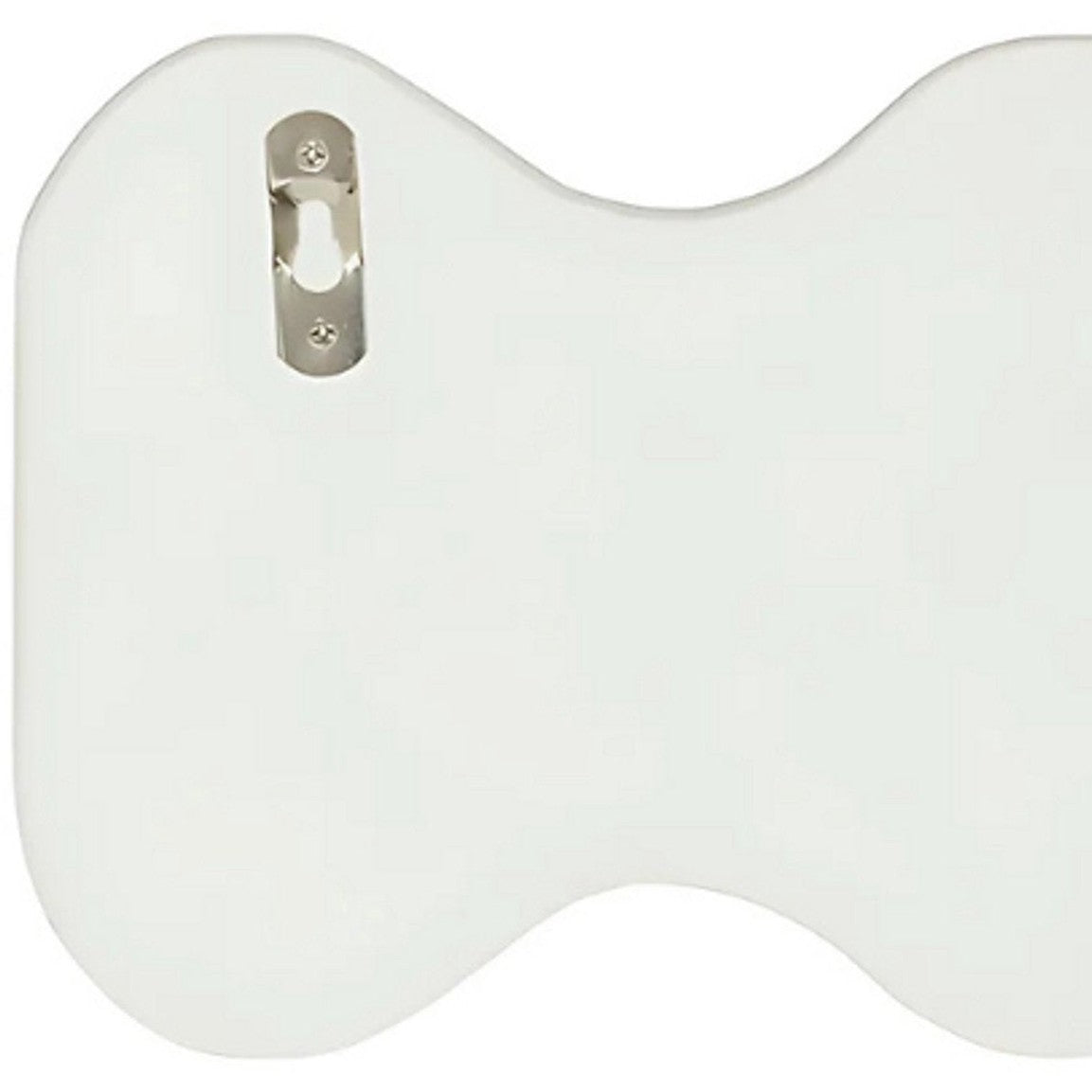 Atmosphera Golvende Wandplank Salina - 53x15x15cm - Wit - MODESTNOVA