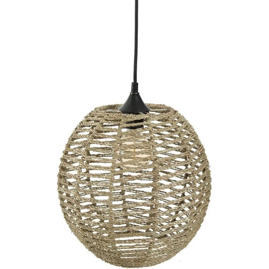 Atmosphera Hanglamp - Design - Metal - Rotan - 33 cm