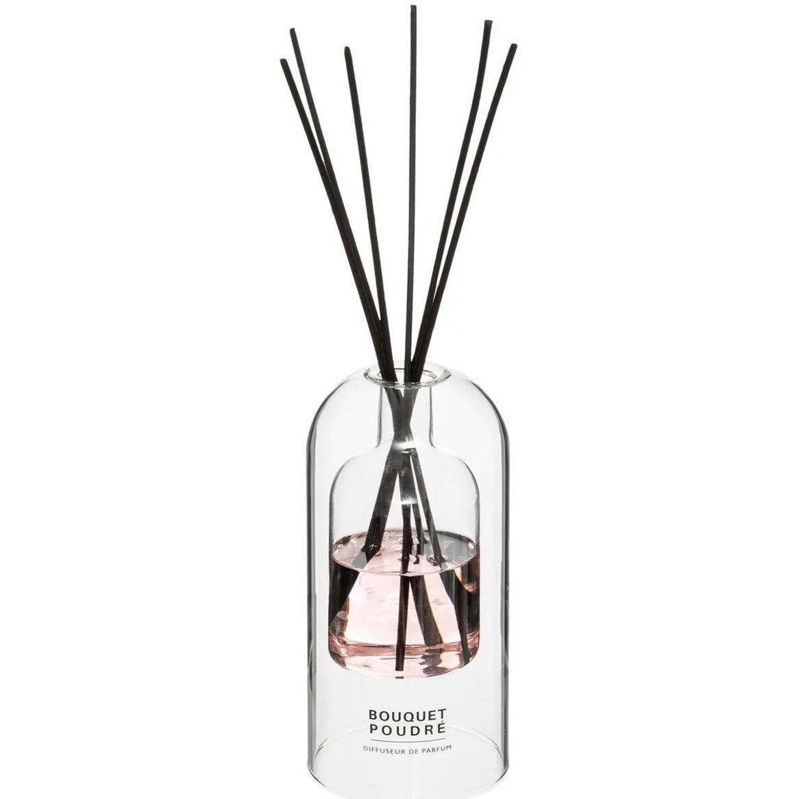 Atmosphera Ilan - Geurstokjes - Roze - Jasmijn - Witte Musk - 150 ml - Glas - Geschenk - Cadeau