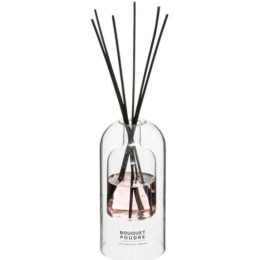 Atmosphera Ilan - Geurstokjes - Roze - Jasmijn - Witte Musk - 150 ml - Glas - Geschenk - Cadeau