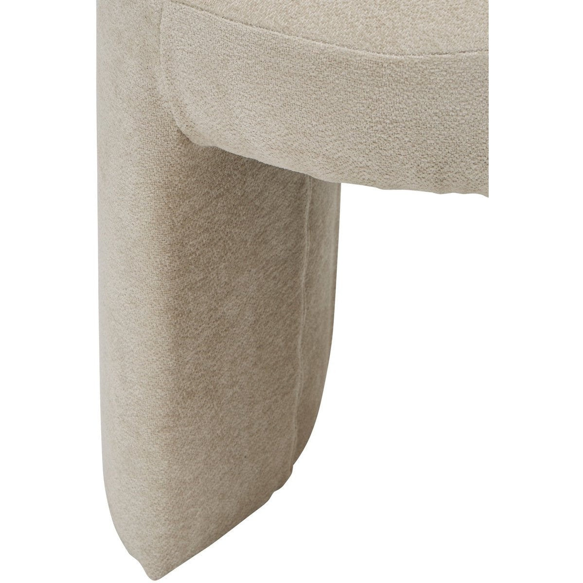 Atmosphera Jin Poef - Ø38cm - Beige