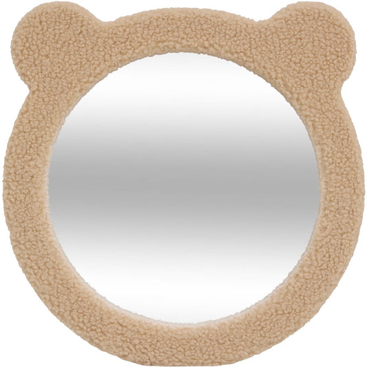Atmosphera Kids Beren Spiegel - Ø34x2,3cm - Bruin - MODESTNOVA