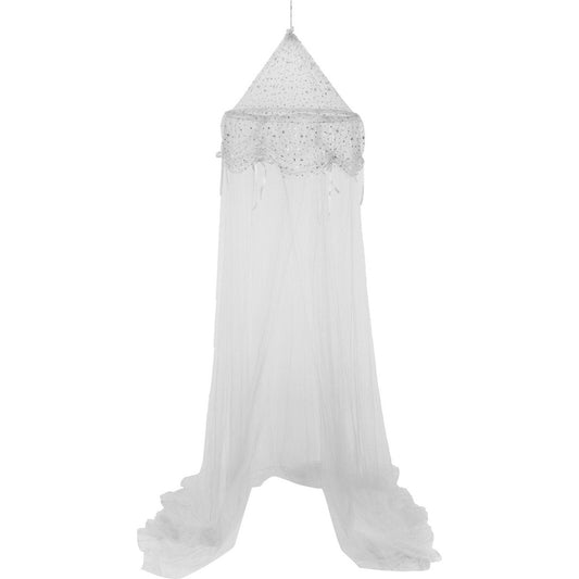 Atmosphera Kids Eazy Living Klamboe Luna 250 cm grijs / groen - Kinderkamer