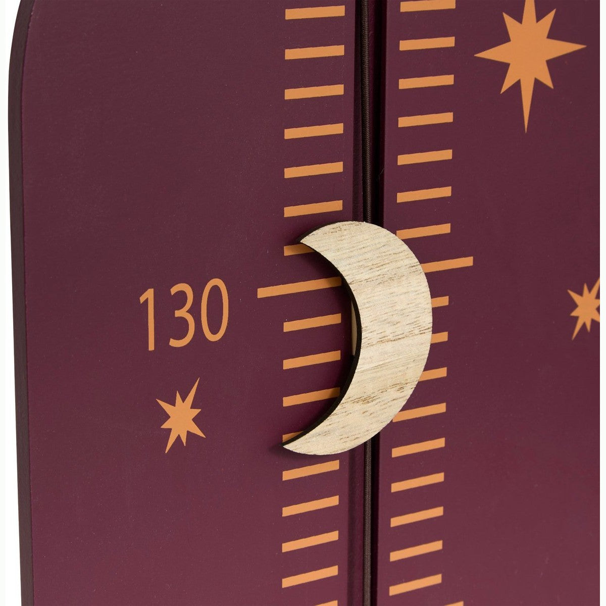 Atmosphera Kids Groeimeter Sterrenhemel - Kindermeetlat - B20xH140cm - Bruin - MODESTNOVA