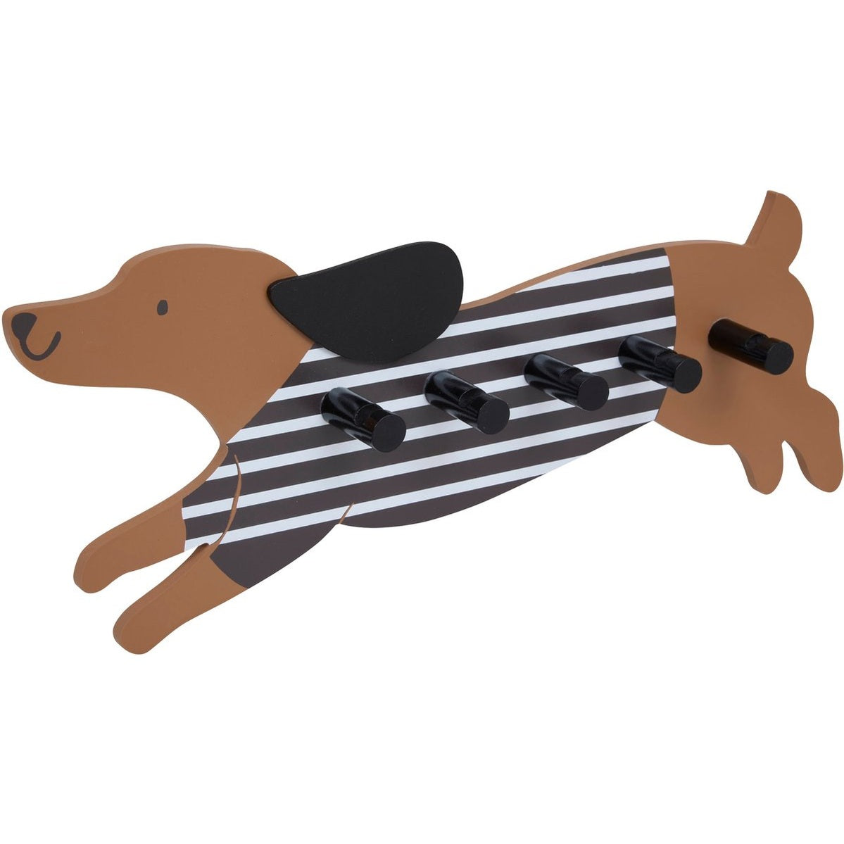 Atmosphera Kids Kapstok met 5 haken - 50x20x6cm - Multi - MODESTNOVA