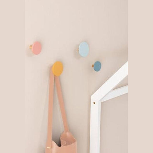 Atmosphera Kids Kapstok set van 4 stuks - Ø9cm - Multi