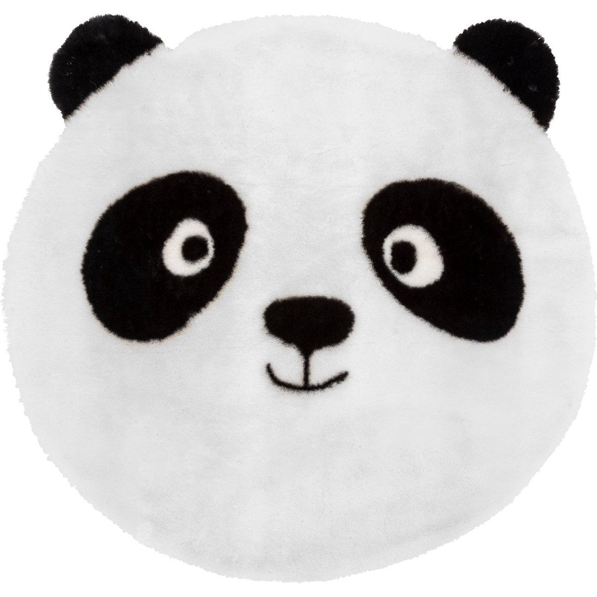 Atmosphera Kids Panda Vloerkleed - Ø100cm - Wit