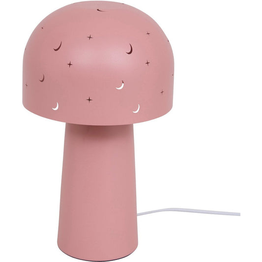 Atmosphera Kids Starry Mushroom Tafellamp - Ø16xH27cm - Roze - MODESTNOVA