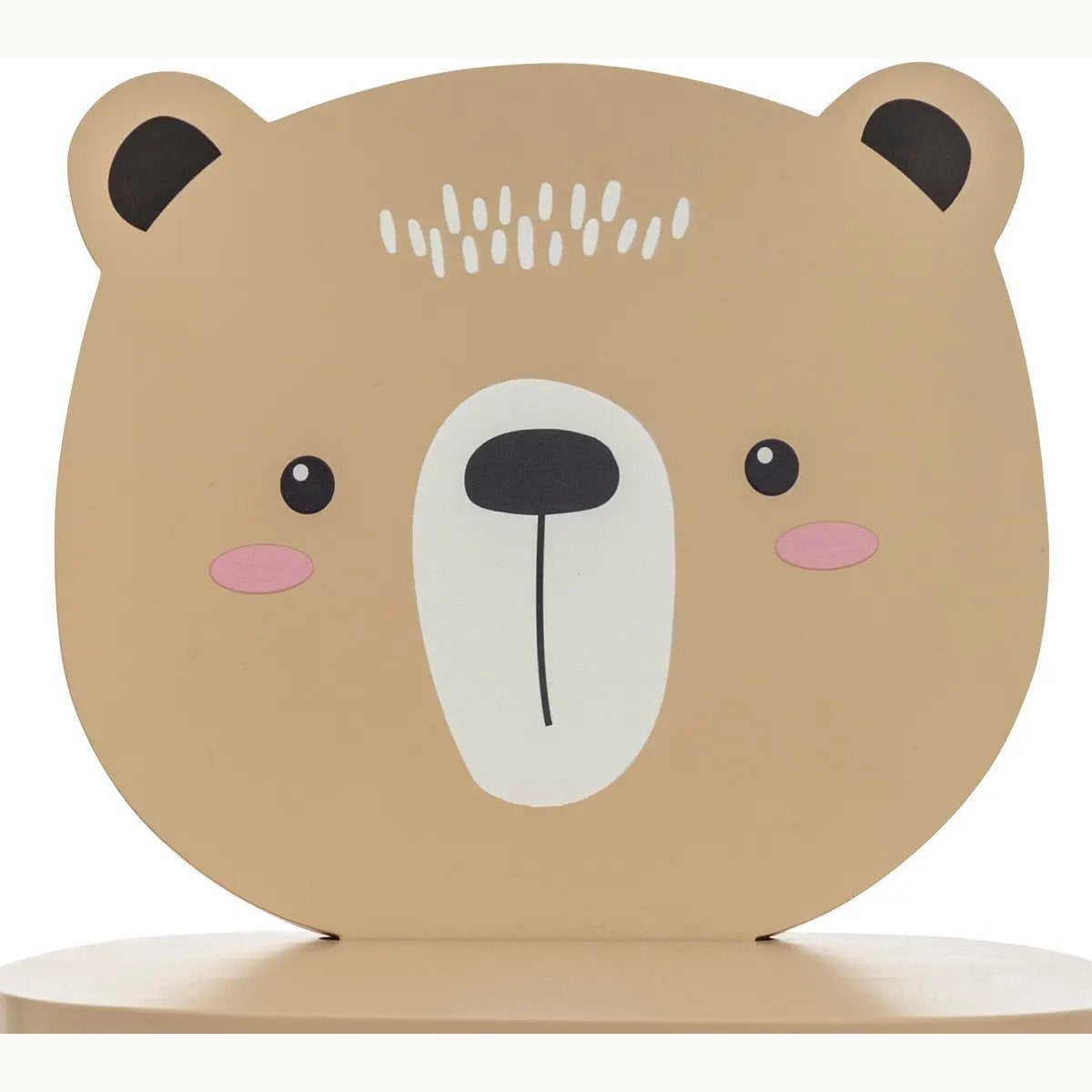 Atmosphera Kids Teddybeer kinderstoel - 27x27x46cm - Beige