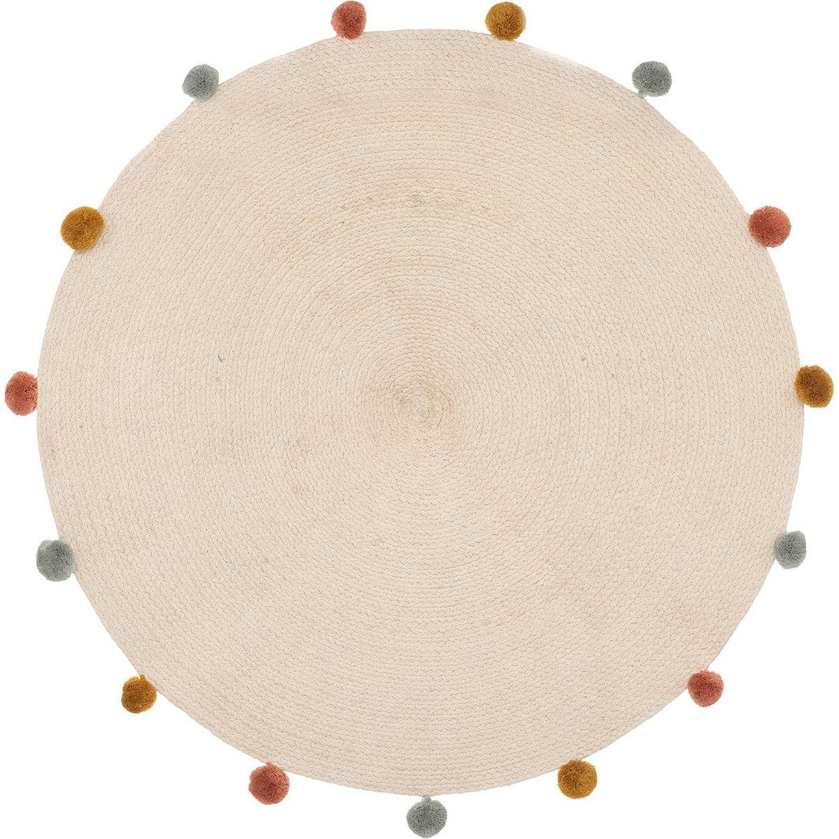 Atmosphera Kids Vloerkleed Harlekijn Ø90cm - Beige