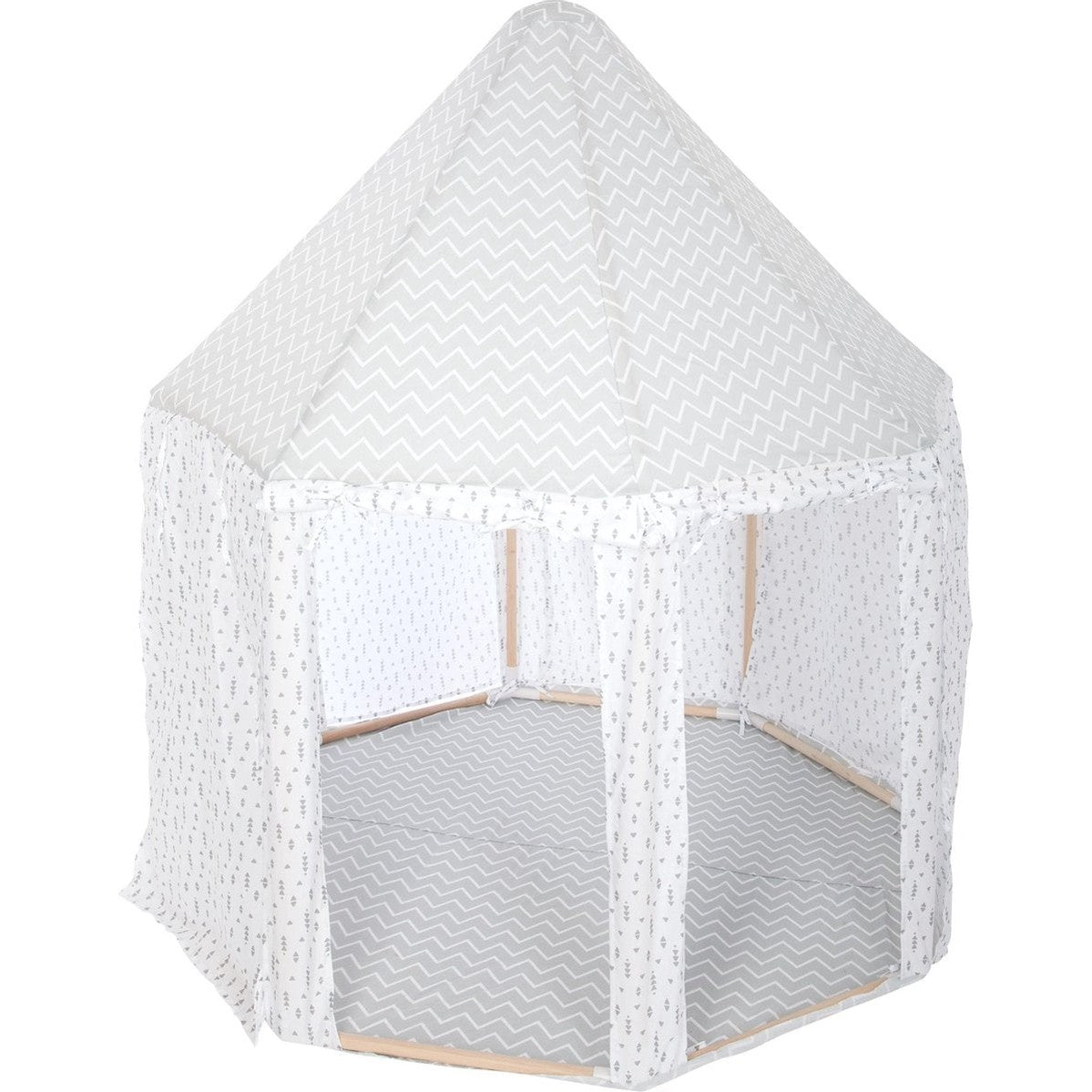 Atmosphera Kids Yurt tent grijs - Speeltent - H160 cm - Grijs - Kindertent