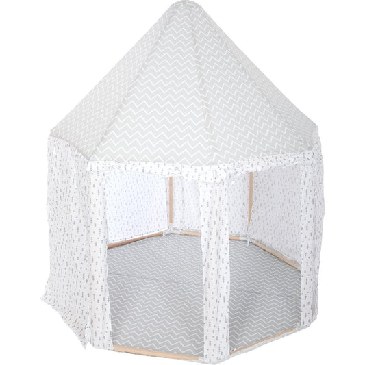 Atmosphera Kids Yurt tent grijs - Speeltent - H160 cm - Grijs - Kindertent