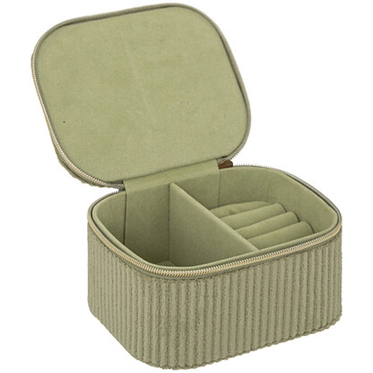 Atmosphera Klein groen sieraden etui