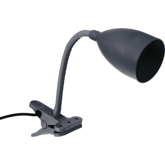 Atmosphera Klem bureaulampje - Design Light Classic - blauw - H43 cm - Leeslamp