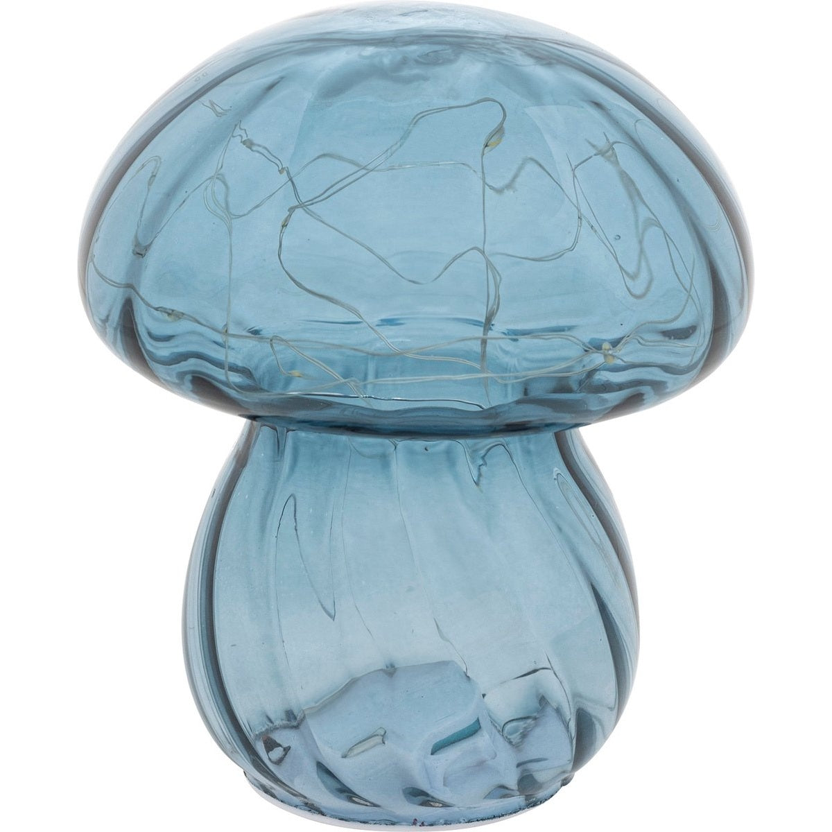 Atmosphera LED Tafellamp Malu - Ø13xH16cm - Blauw