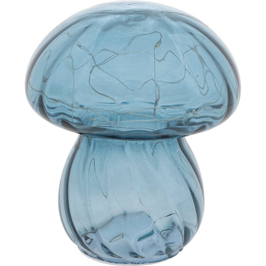 Atmosphera LED Tafellamp Malu - Ø13xH16cm - Blauw