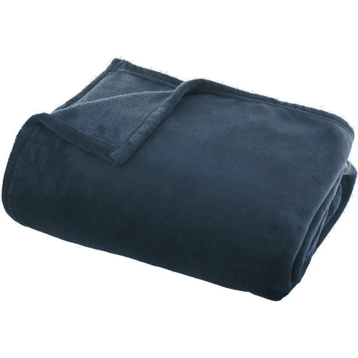 Atmosphera - Plaid - Grijsblauw - 130 x 180 cm