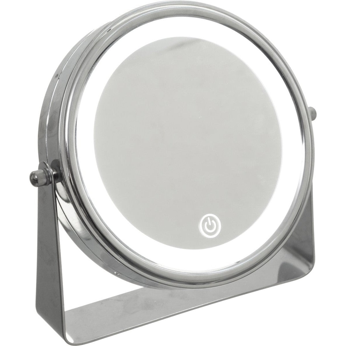 Atmosphera Spiegel LED Chrome D19cm