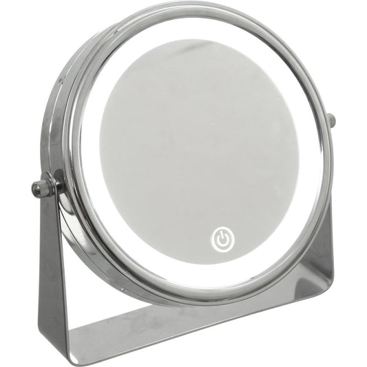 Atmosphera Spiegel LED Chrome D19cm