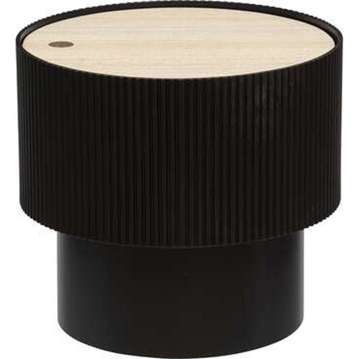 Atmosphera Tafel - Salontafel - Zwart - Bijzettafel - D38,5cm H35cm