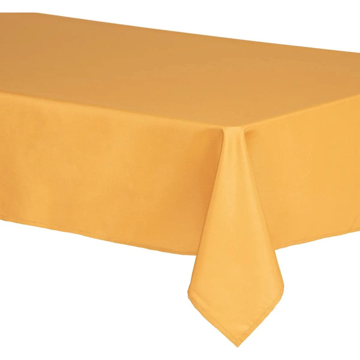 Atmosphera Tafelkleed - 240 x 140 cm - okergeel - Eettafel tafellakens - polyester